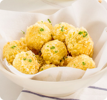 Nấm rơm chiên xù